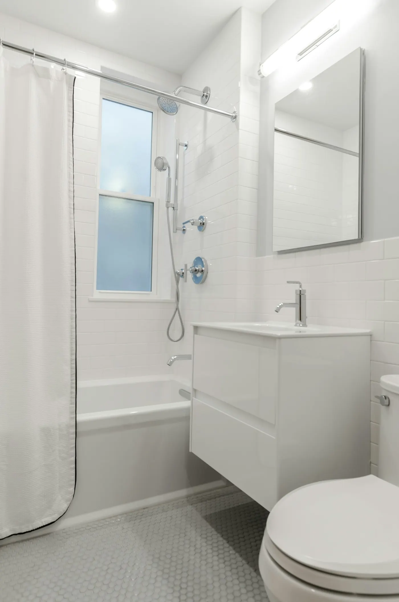 Sanitaryware schedule, floor one